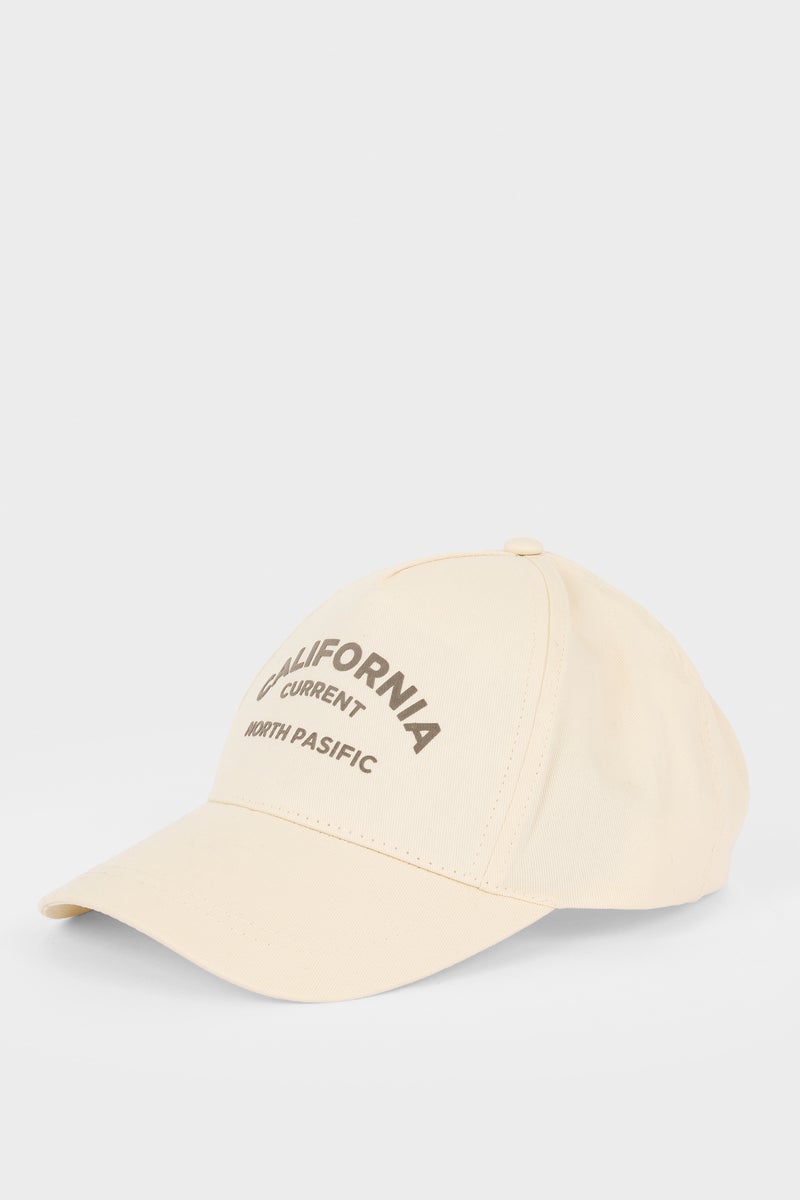 DeFacto Beige Woman Woman Cotton Cap Casual - Image 1